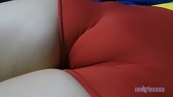 Compilation - Touching, Squeezing And Scratching My Tight Puffy Pussy In Leggings, Shorts, Spandex, Suplex And Yoga Pants.