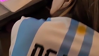 World Cup Result On The Ass Of A Pawg Teen