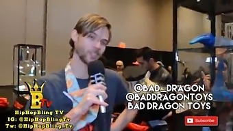 Hiphopbling Tv Interviews With Bad Dragon Toys  Alexa Grace At The Avn Expo Las Vegas