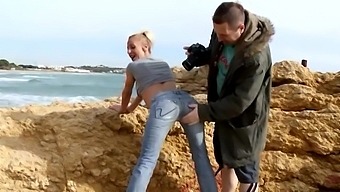 Hot Sex At The Beach With Horny Next Door Milf