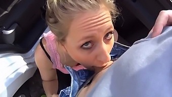 Blonde Hooker Fucked And Waxed Outside