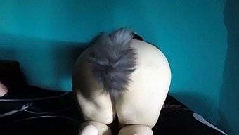 I Fuck My Buttocks With A New Foxtail Anal Plug Toy And In The End We Come Together (New Toys Soon)