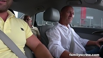 Daddies Pick Up And Stepdaughter