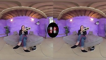Beautiful Petra Wants You To Sniff Her Shoes And Smelly Feet - Virtual Reality Foot Fetish