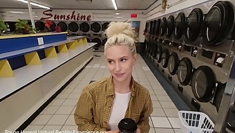 Teen Kiara Cole Gets Caught Naked In Public Laundry