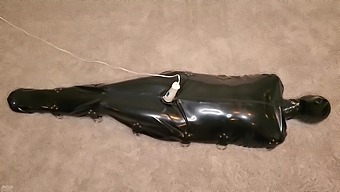 Sexy Humiliation Slut Is Made To Cum In A Total Sensory Deprivation Latexsack With Breath Play