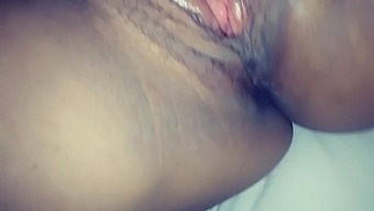Dita Laylani Thick Milf Rubs Wet Hairy Pussy Until Orgasmm.