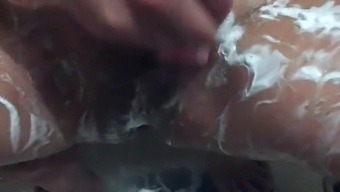 I Shaved My Pussy And Washed My Body. Masturbating