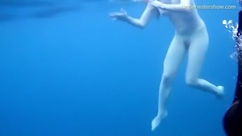 Hot Erotica In The Sea With 3 Girls