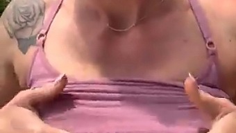 Sweet Vickie Trying On Different Bikinis And Then Fucking Her Pussy With Massive Bbc Dildo