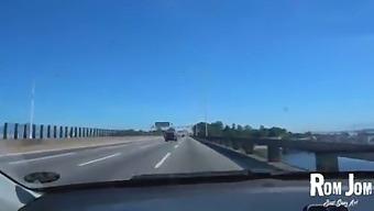Blowjob On The Rj Nit Bridge - Uber - Kevlyn Santos And Romulo Pontess