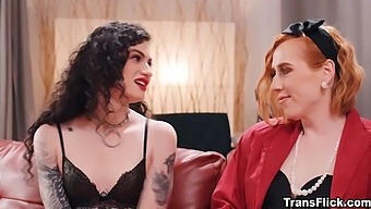 Lydia Black And Shiri Allwood Have Hot Sensual Sex Making Them So Happy