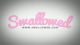 Pov Blowjob With Julie Swallowing Cum