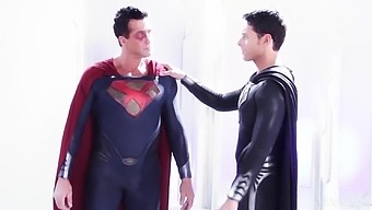 Beautiful Female Gets Rammed By Superman In A Role Play Video