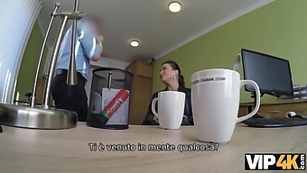 Tiny Titted Milf Gets Fucked By Boss In Office