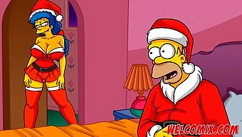 Christmas Gift: Husband Gives Wife To Beggars In Simpsons Hentai