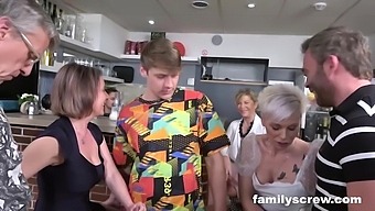 A Virgin Boy Has His Opening Experience - Familyscrew.