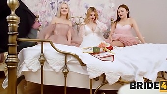 Eva Barbie, Sara Bork And Eliz Benson Transformed A Lovely Bachelorette Bash Into A Degradable Orgy.