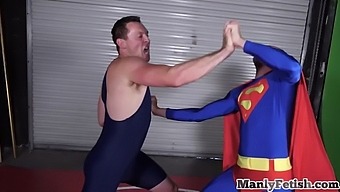 Cosplay Wrestler Assfucked And Facial Jizzed By Gay Dom