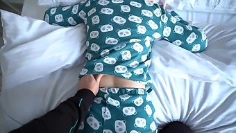 Step Mom And Step Son Share A Bed In A Hotel Room - Short Version