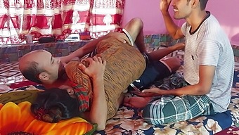 A Lovely Bengali Lovemaking Revealed. One Girl Got Coochie Licked And Vaginal Creampied Trio Lovemaking One Girl Two Guys.