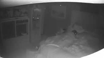 An Amateur Wife Captured Masturbating Fake Cam Night Vision Part2