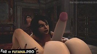 3d Futanari Huge Boobs And Titfuck Shemale Dick Between Tit