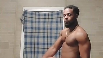 Guy'S Bbc Drowns Deep In The Fat Ass Of His Bbw Ebony Wife When He Fucks Her In A Doggy Position