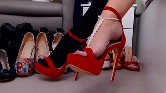 A Gorgeous High Heels Collection, If You Appreciate Redhigh Heels, Here You Are.
