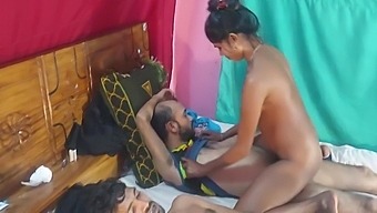 Deshi Sex Inked Sluts Adore A Gangbang Lovemaking Party