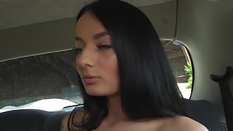 Maddy Black With Enormous Breasts Takes Pleasure In While Getting Fucked In The Car.