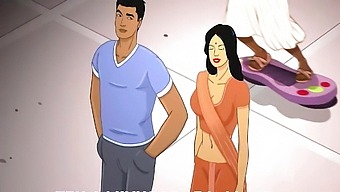 Indian Stepmom Gets Face Fucked By Horny Stepson In Animated Porn