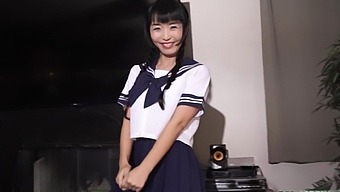 Asian Roommate Marica Hase Discards Her Uniform To Be Banged Soundly.
