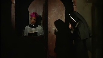 A Black Priest Fucks The Ass Of A Dirty Nun In The Confessional