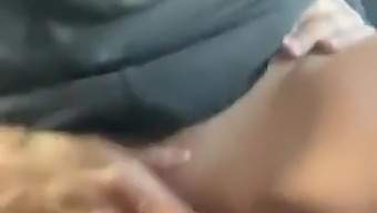 Brunette Milf Gives Deepthroat And Gets Cumshot On Big Cock In Car