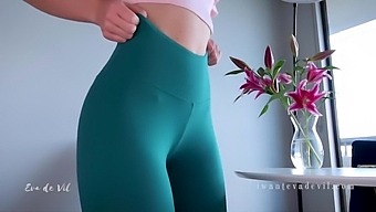 Hd Solo Female In Yoga Pants Teases With Her Big Booty