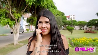 Horny Latina Teacher Seeks Cock On The Street In Hd Video