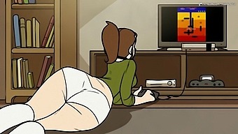 Big Natural Tits And Butt In Cartoon Porn