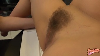 German Milf Gets Her Hairy Pussy Filled With Cum