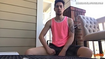 Cole'S Solo Session Ends With A Cumshot
