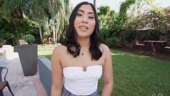 Asian Beauty Gives Her Boyfriend A Blowjob To Remember In Hardcore Video