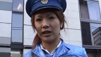 Subtitled Japanese Public Nudity Miniskirt Police Striptease