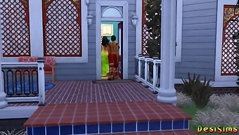 Mature Indian Milf With Big Natural Tits Gets Dominated By Young Boy In Hd Video