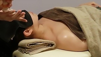 Redhead College Girl Enjoys A Sensual Oil Massage