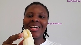 African Woman Shows How To Give A Blowjob On Youtube