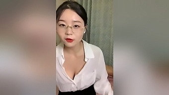 Pov Video Of A Chinese Teen Giving A Blowjob