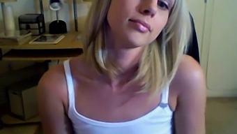 Amateur Kylie Teases On Webcam In A Pov Solo Masturbation Session