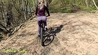 Stepmom Rides A Bike And Gets Fucked Hard