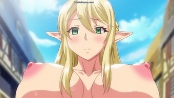 Kyonyuu Elf Oyako Saimin'S Big Natural Tits In Anime Video