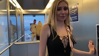 Public Sex With A Big Dick And A Hot Blonde